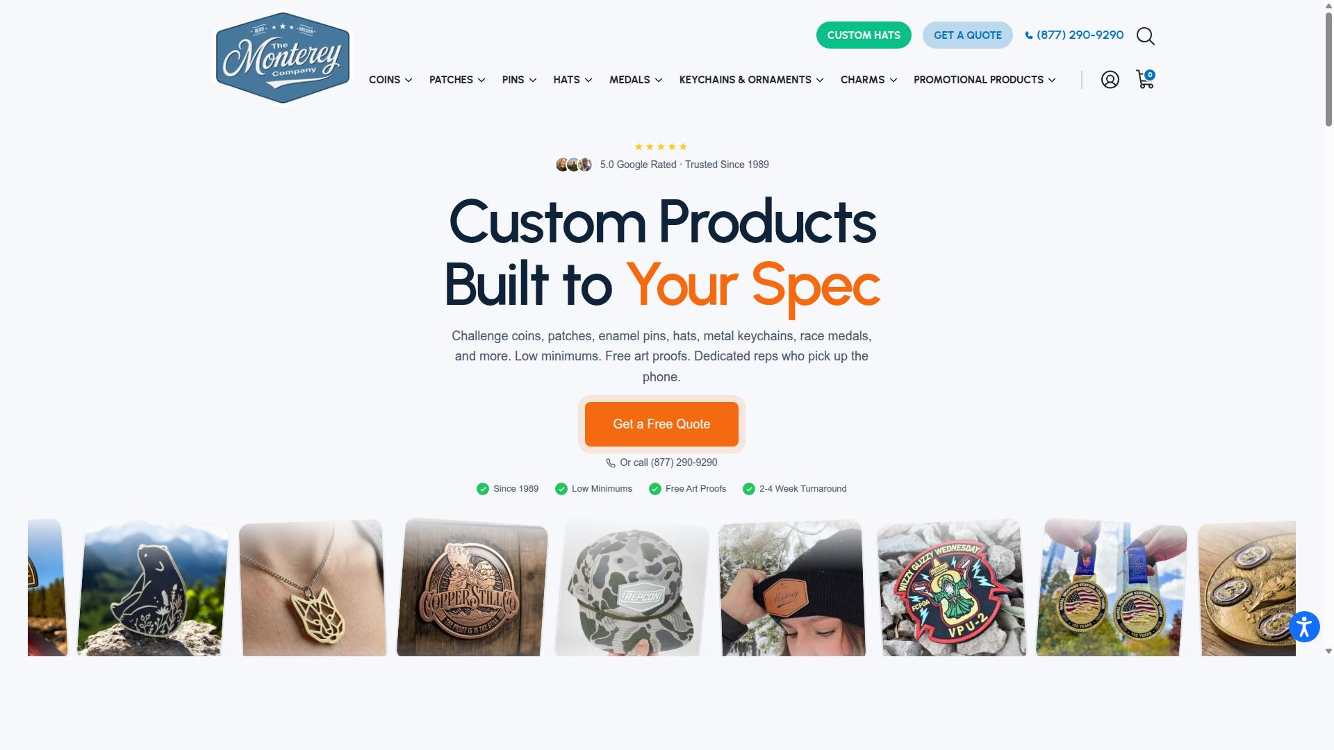 The Monterey Company website